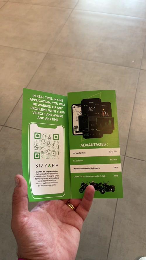 SIZZAPP Motorcycle Security Brochure